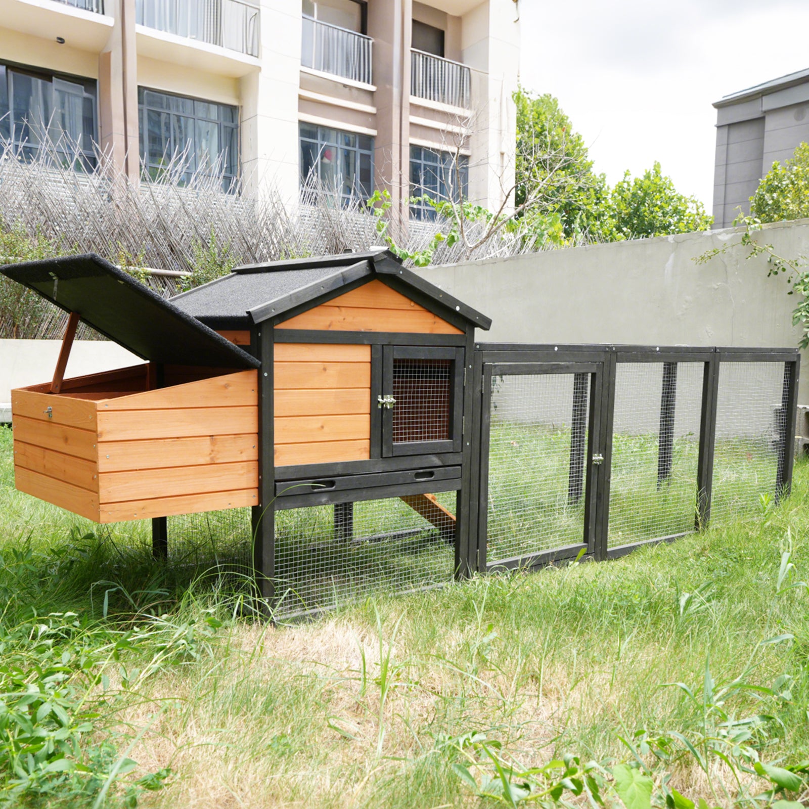 Rabbit,hen nesting, wooden waterproof cage