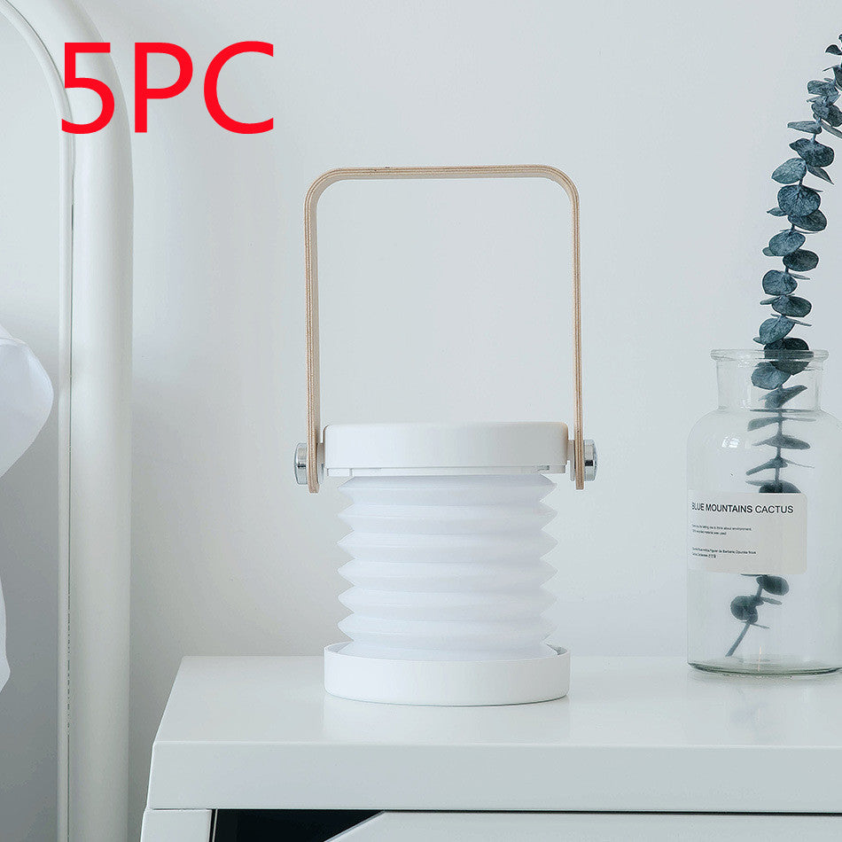 Foldable LED Night Lamp – Touch Control & Dimmable Light ✨