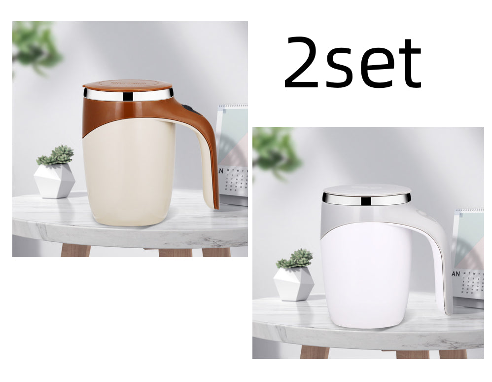 Automatic Self-Stirring Rechargeable Electric Mixing Cup