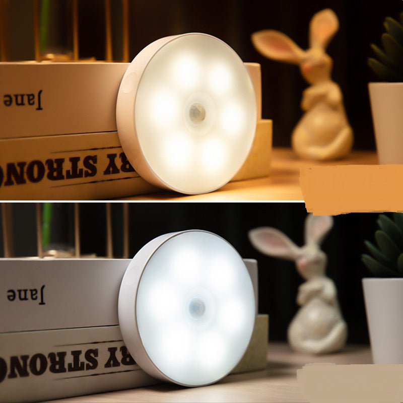 Smart Motion Sensor LED Light – Wireless & Rechargeable 💡