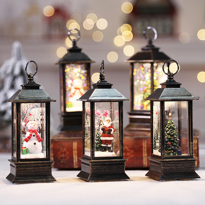 LED Flame Small Oil Lamp
