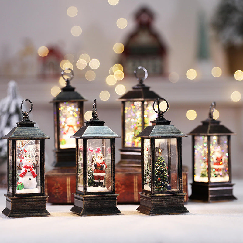 LED Flame Small Oil Lamp