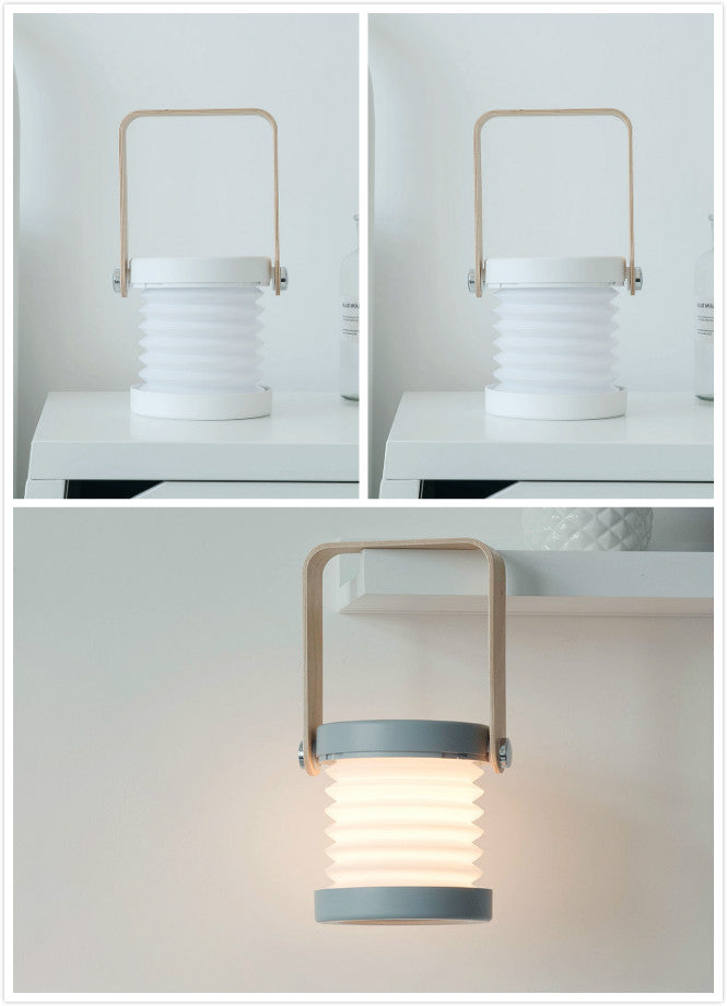 Foldable LED Night Lamp – Touch Control & Dimmable Light ✨
