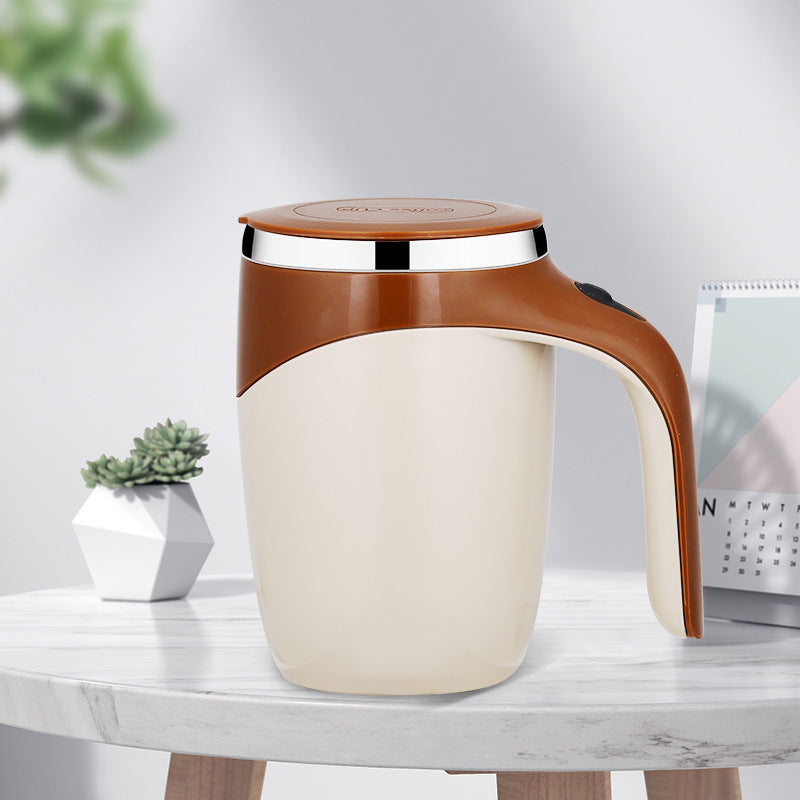 Automatic Self-Stirring Rechargeable Electric Mixing Cup