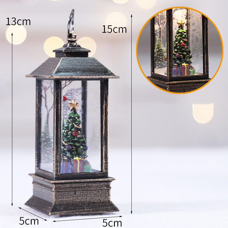 LED Flame Small Oil Lamp