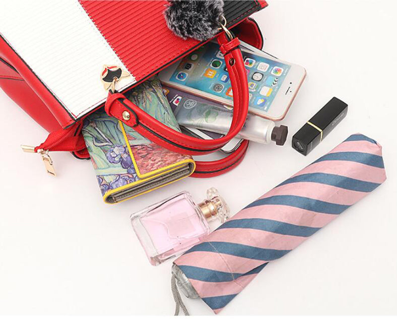 Women Hairball Ornaments Totes handbag