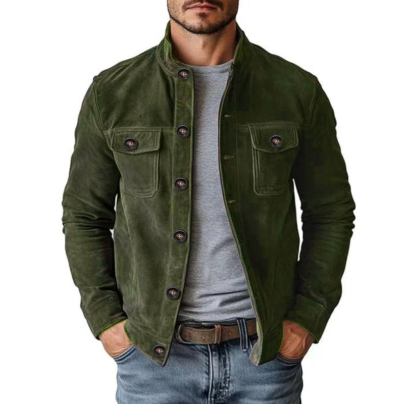Single-breasted Jacket Men's Casual Top