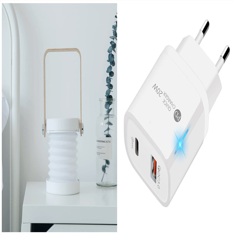 Foldable LED Night Lamp – Touch Control & Dimmable Light ✨