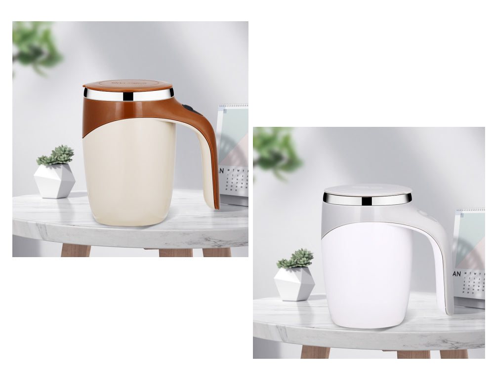 Automatic Self-Stirring Rechargeable Electric Mixing Cup