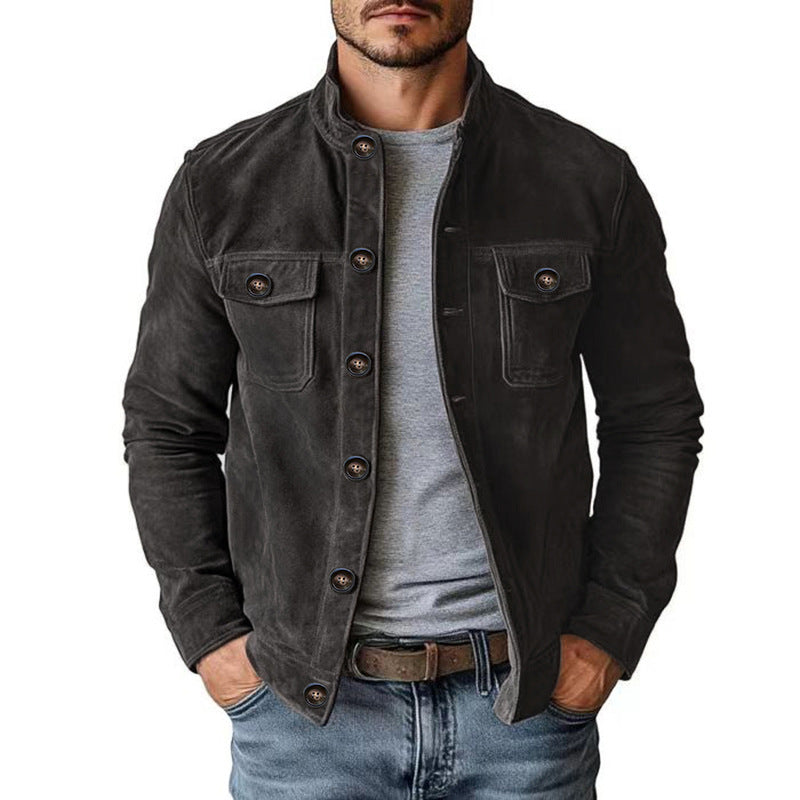 Single-breasted Jacket Men's Casual Top