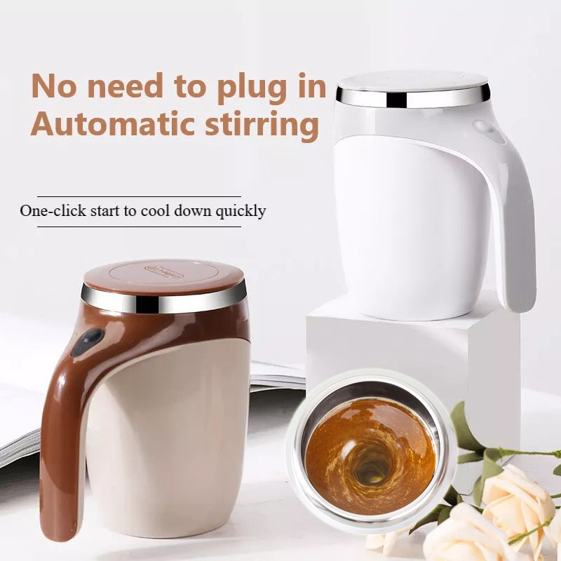 Automatic Self-Stirring Rechargeable Electric Mixing Cup